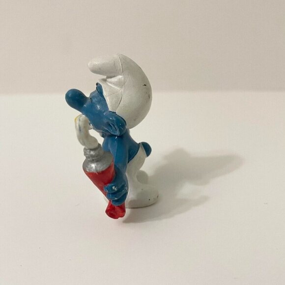 Smurfs Toothpaste Smurf Toothbrush Figure Toy Schleich Peyo - Picture 2 of 13